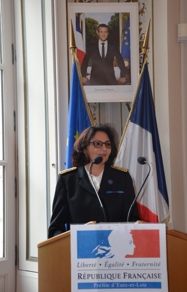 Fadela Benrabia Préfète d'Eure-et-Loir