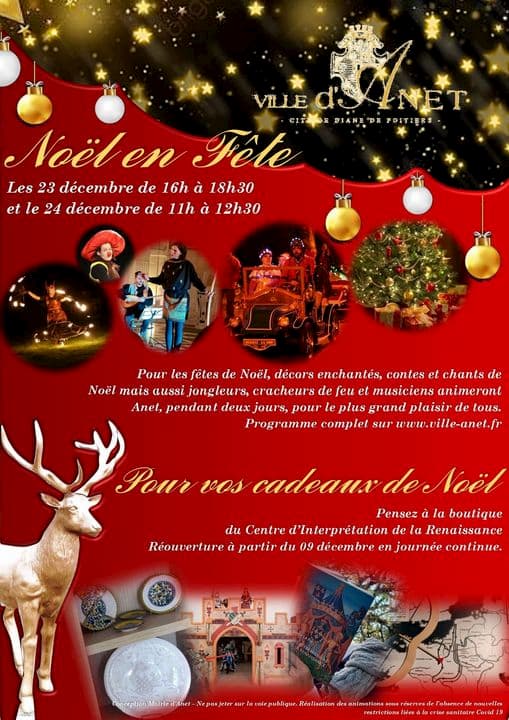 Noël en fête - Crédit : Ville d'Anet