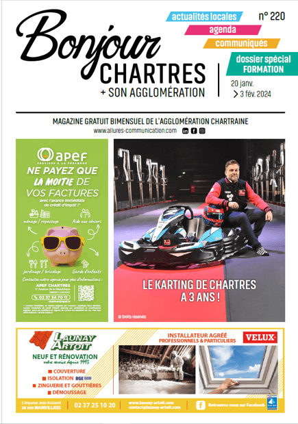 Magazine Bonjour Chartres janvier 2024