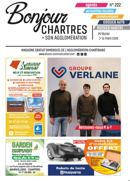 Magazine Bonjour Chartres mars 2024